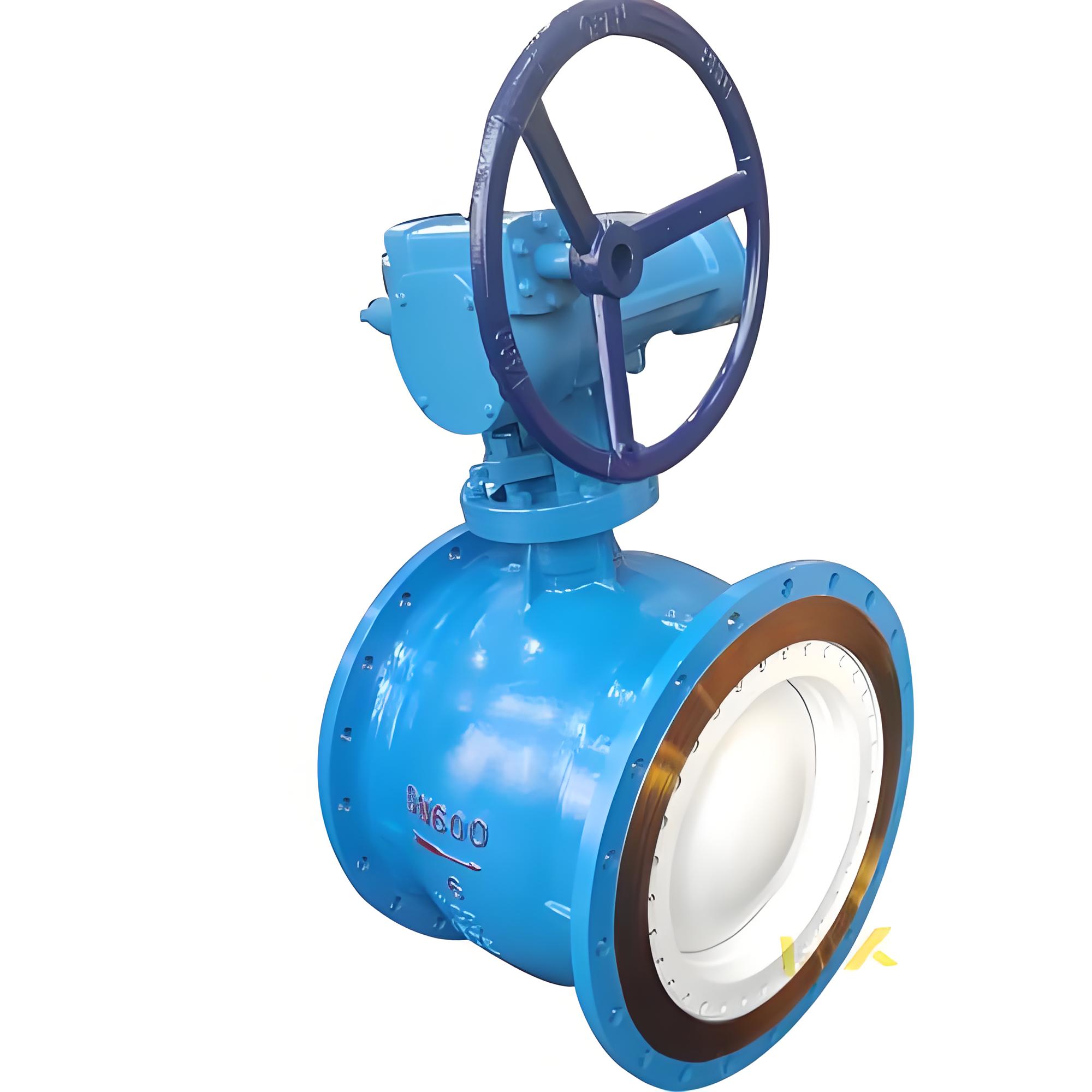 PQ340F/H-10/16 DN350埋地式加長桿偏心半球閥