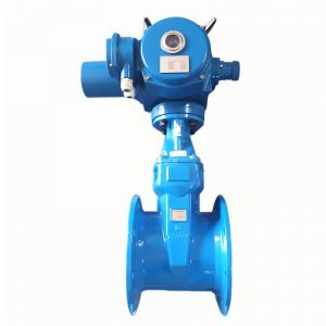 電動閘閥Z945X-10Q  DN350手電兩用軟密封